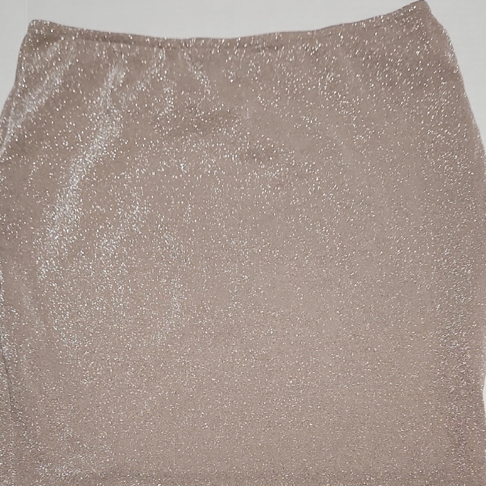 Shimmering Beige Skirt